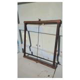 Frame Saw with 23 inch Blade, Wooden Frame