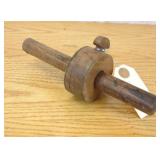 Round Wood Marking Gauge with Adjustable Head
