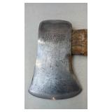True Temper Flint Edge Single Bit Axe- Wood Handle