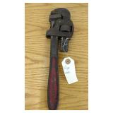 11-Inch Pipe Wrench, Steel Construction