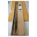 Kiraku Grampus 8ft Split Bamboo Fishing Rod Set