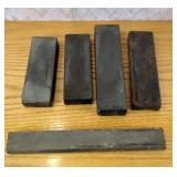 5 Sharpening Stones Lot