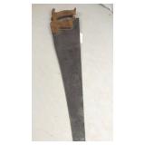 H. Disston & Sons Panel Hand Saw, 22-26' Blade,...