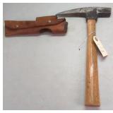 Norlund Genuine Rock Hammer with Leather...