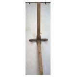 Roofer's Tin Seamer, Wood & Metal, Approx. 23'...