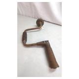 Vintage 10' Ratcheting Brace Drill with Wooden...