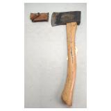 Collins Hatchet with Genuine Hickory Handle and...