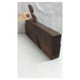 Antique Wooden Skew Plane with JB Marking