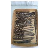 Miscellaneous Steel Auger Bits Set, Hex Shank