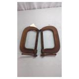 Pair of 5' Adjustable Forged Steel C-Clamps,...