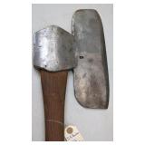 D.R. Barton Hewing Axe, 1832, Steel Blade