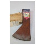 Norlund Hudson Bay Pattern Axe, Original Handle