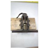Wentworth's No. 1 Saw Vice, Patent April 8, 79