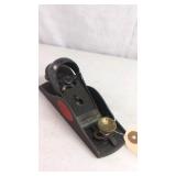 Vintage Marsh Block Plane, Brass Knob