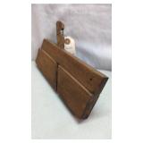 J. Denison Wooden Moulding Plane, 1/8' Iron, c....