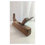 Vintage Wooden Horned Plane - Unmarked