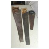 Three Hand Saws: Disston D-8 26', Vintage 24'...