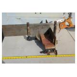 Montgomery Ward 5 inch Miter Box with Saw -...
