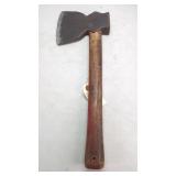5' Hewing Hatchet with Wooden Handle, Steel Blade