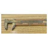 Lufkin No. 014 Caliper 0-6' Wood & Brass, England