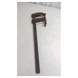 Vintage NO. 11A Bar Clamp, 8' Jaw Opening, 14'...
