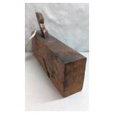 Vintage Skew Plough Plane, Wood and Metal