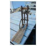 Antique Barn Beam Drill - Boring Machine