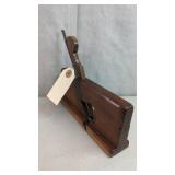 Malloch & Son Plough Plane, Traditional Wooden...