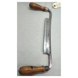 Challenger 8' Draw Knife, Wood Handles, Carbon...