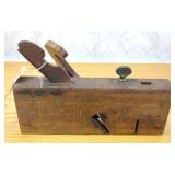 Antique Wooden Adjustable Depth Plough Plane