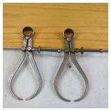 Starrett Outside Calipers, Vintage USA-Made