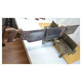 Keen Kutter Vintage Miter Box w/26' Saw, Complete