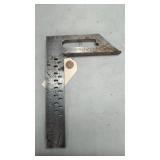 7.5-inch Steel Try Square with Measurement Holes