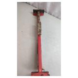 Wood Floor Bar Clamp, 24 in Capacity, Red...