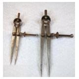 Starrett Large & Small Dividers