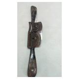 Vintage Flat & Round Spokeshave, Cast Iron Body