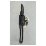 Dunlap Spokeshave, Cast Iron Body, Steel Blade