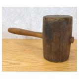 Wooden Mallet, Approx. 11 Inch Length