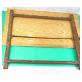 Antique Wooden Frame Saw with Metal Tensioner