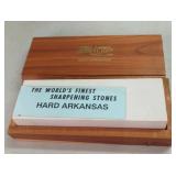 Hall's Hard Arkansas Sharpening Stone with...