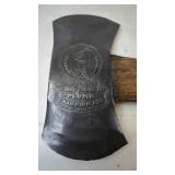 Plumb Champion Double-bit Axe, Star Stamped - Back