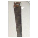 Vintage 22' Hand Saw with Wooden Handle, Closed...
