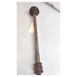 Antique A.H. Reid Spiral Push Drill, 18' Steel...