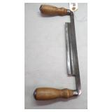 Jaxon 8' Draw Knife, Made in USA, Wood Handles