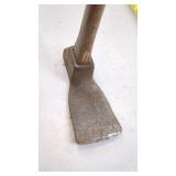 Vintage Adze - Wood Handle, Unmarked