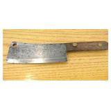 Vintage Carbon Steel Meat Cleaver