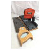 Stanley H114A Mitre Box Set, 14' Back Saw, 3'...