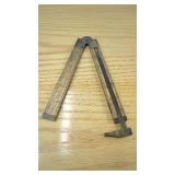 Stanley No. 36-1/2 Folding Rule with Brass Caliper