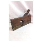 Antique H.L. Jeames Wooden & Brass Plough...