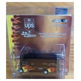 2002 Action 1:64 UPS Flame Package Car Die-Cast...